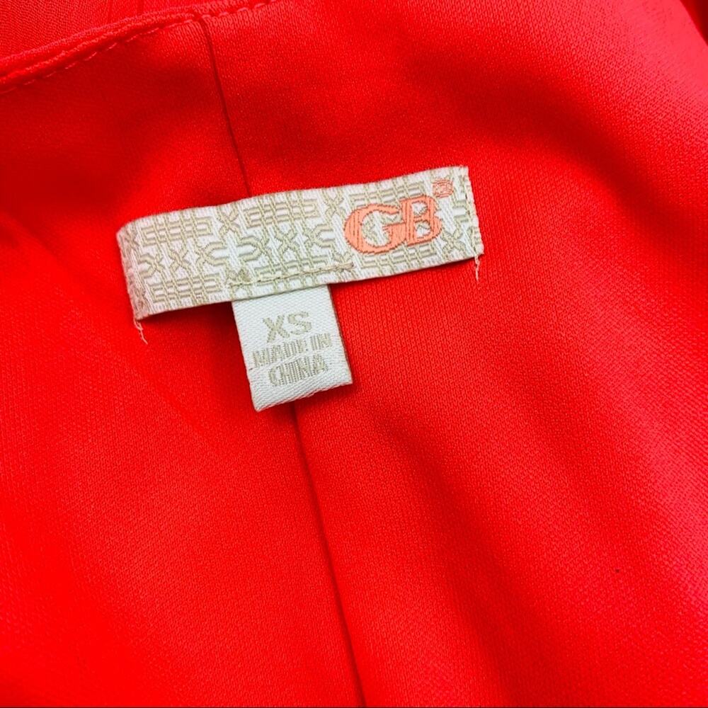 Gianni Bini Coral Peplum Hem Maxi Dress - Picture 11 of 12